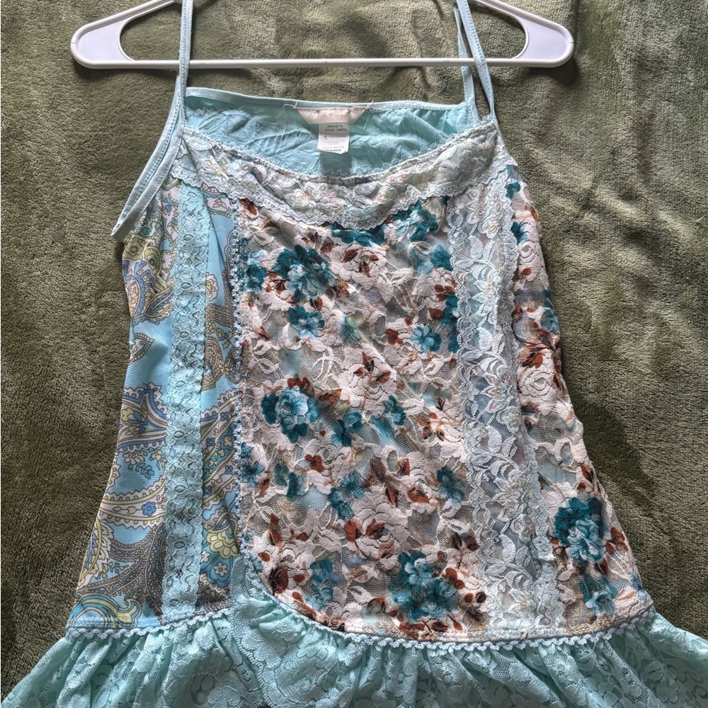 Fresh Wear Teal and Olive Garment